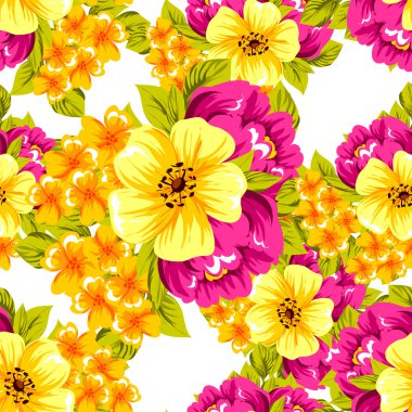 çiçek desen arka plan