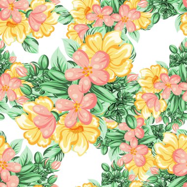 çiçek desen arka plan