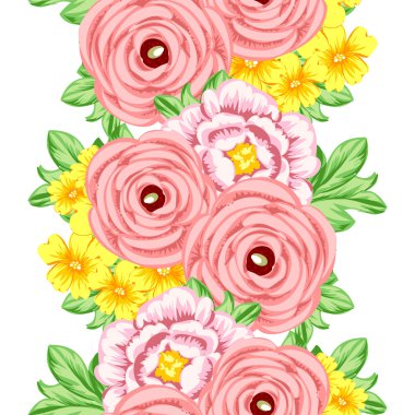 çiçek desen arka plan