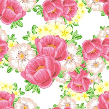 çiçek desen arka plan