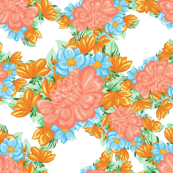 Flower pattern background — Stock Vector