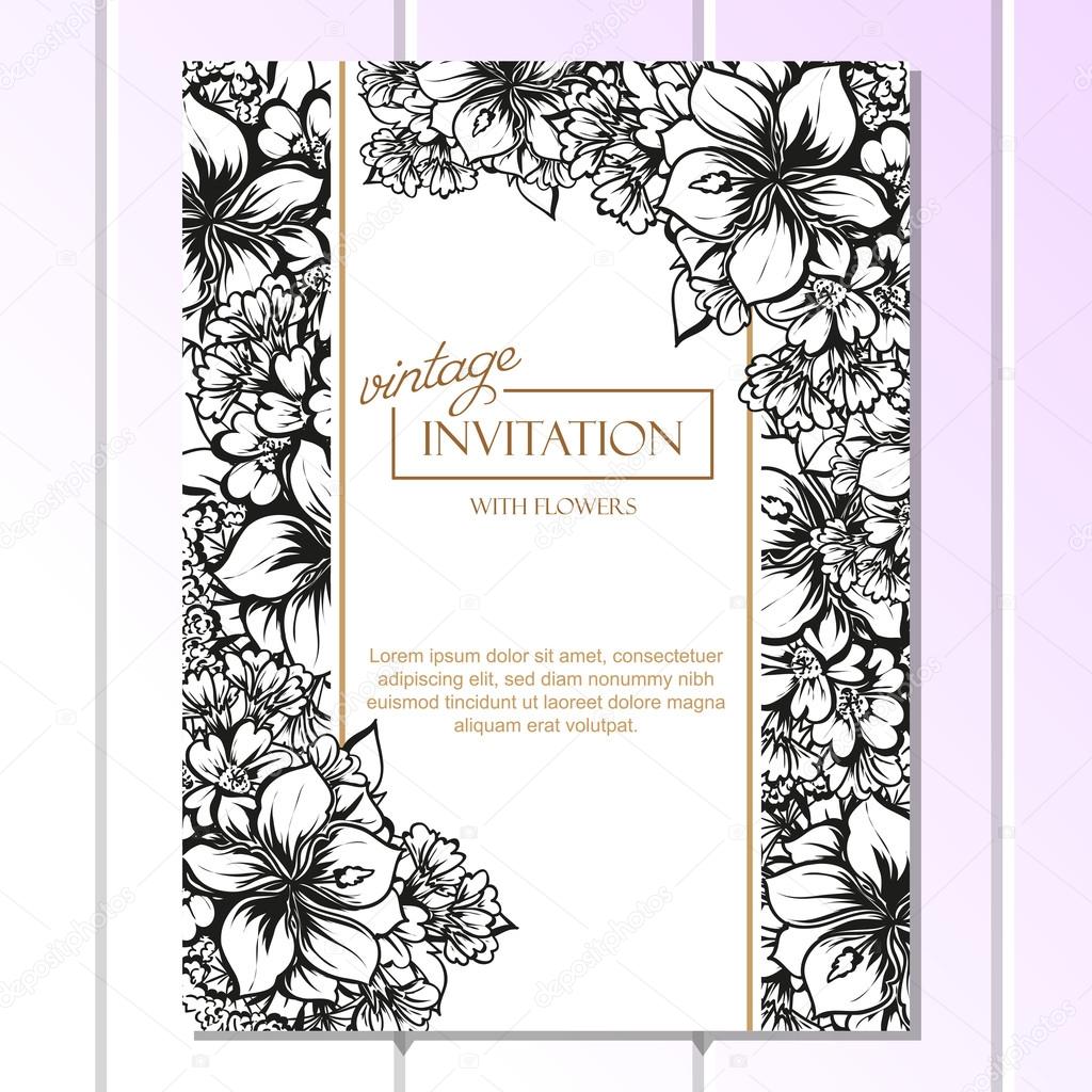 黑色和白色的婚礼鲜花