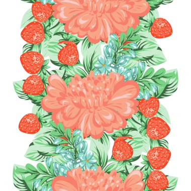 çiçek desen arka plan