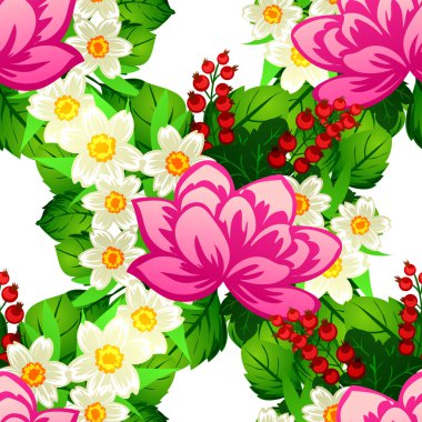 çiçek desen arka plan