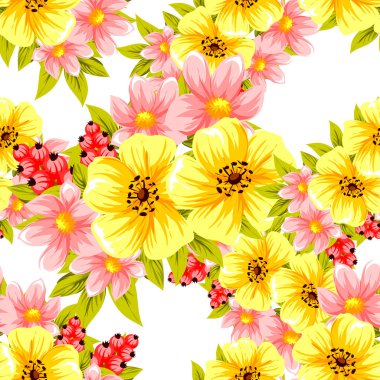 çiçek desen arka plan