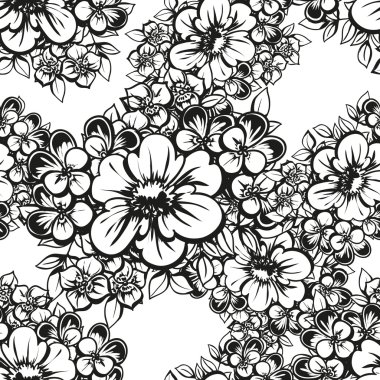 çiçek desen arka plan