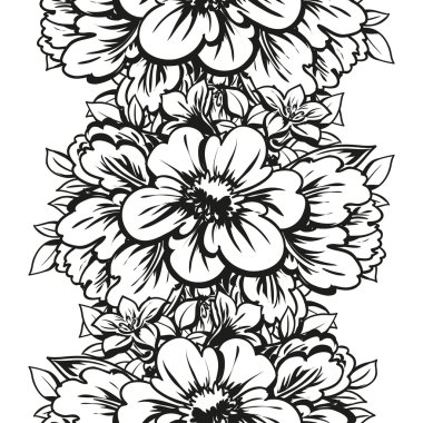 çiçek desen arka plan