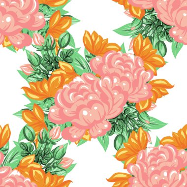 çiçek desen arka plan