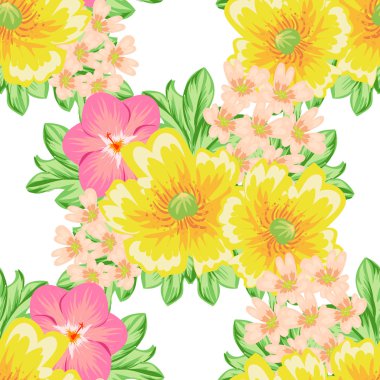 çiçek desen arka plan