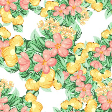 çiçek desen arka plan