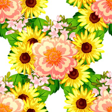 çiçek desen arka plan