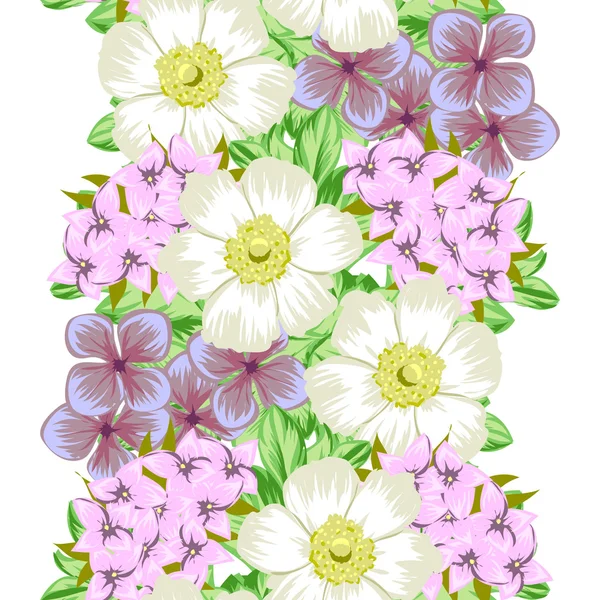 Λουλούδι μοτίβο φόντου — Διανυσματικό Αρχείο