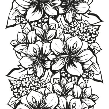 çiçek desen arka plan