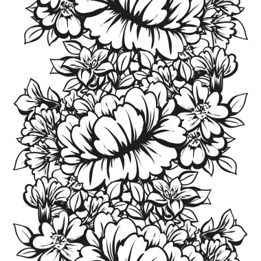 çiçek desen arka plan