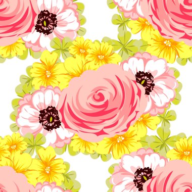 çiçek desen arka plan