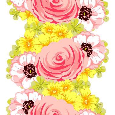 çiçek desen arka plan