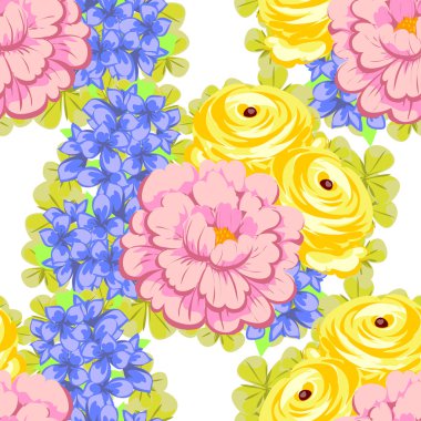 çiçek desen arka plan