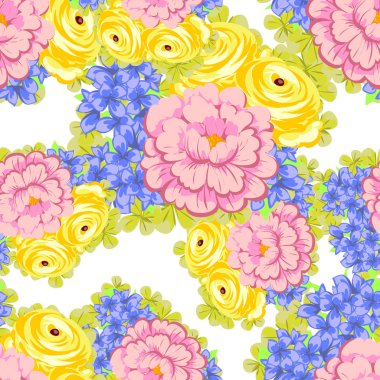 çiçek desen arka plan