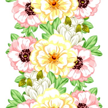 çiçek desen arka plan