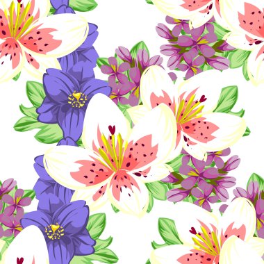 çiçek desen arka plan