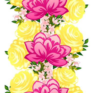 çiçek desen arka plan