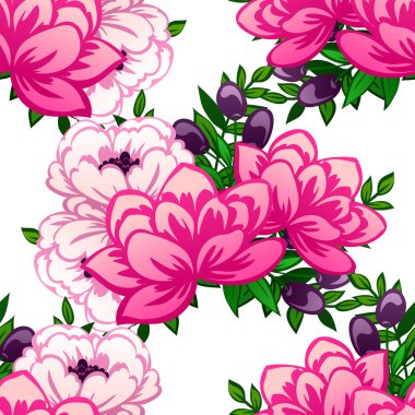 çiçek desen arka plan