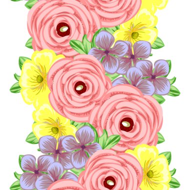 çiçek desen arka plan