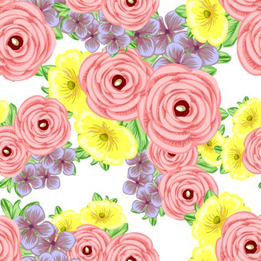 çiçek desen arka plan