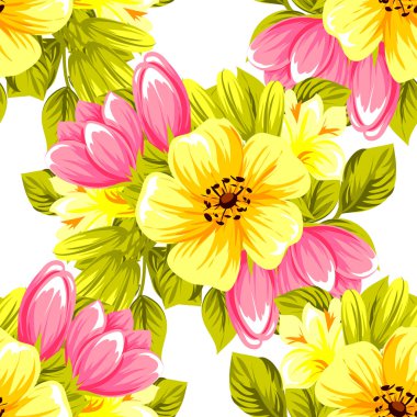 çiçek desen arka plan