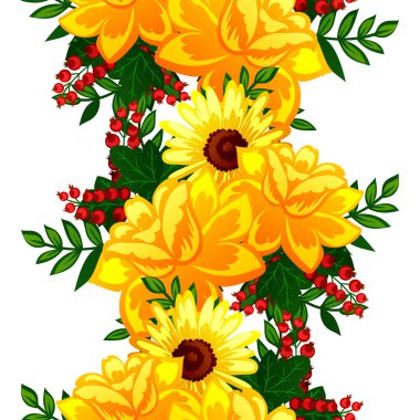 çiçek desen arka plan