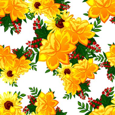 çiçek desen arka plan