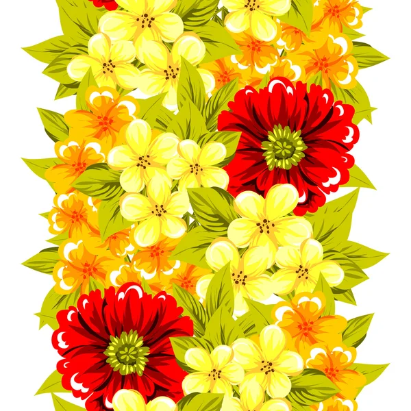 Flower pattern background — Stock Vector