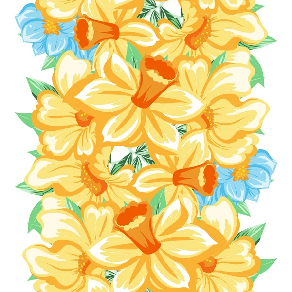 Fond motif fleur — Image vectorielle