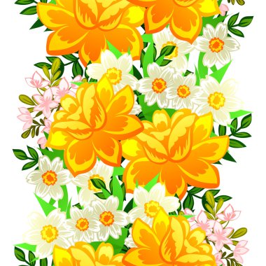 çiçek desen arka plan