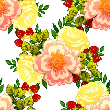 çiçek desen arka plan