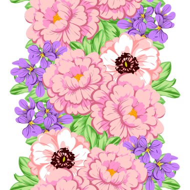 çiçek desen arka plan