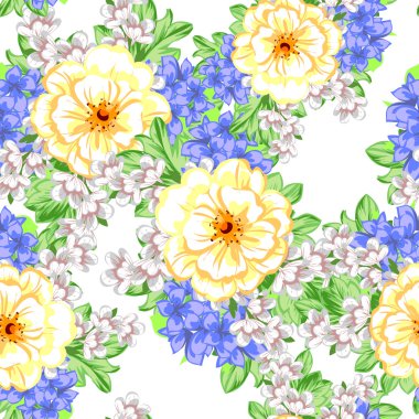 çiçek desen arka plan