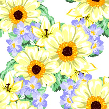 çiçek desen arka plan