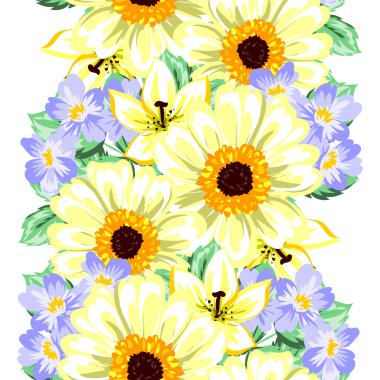 çiçek desen arka plan