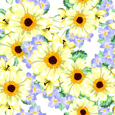 çiçek desen arka plan