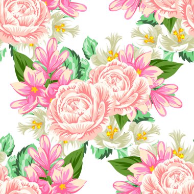 çiçek desen arka plan