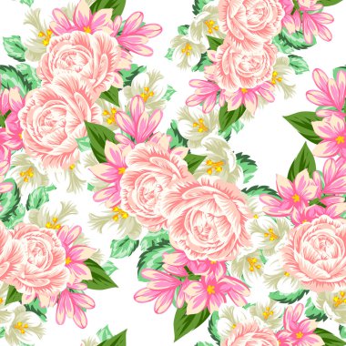 çiçek desen arka plan