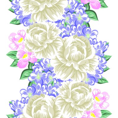 çiçek desen arka plan