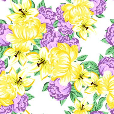 çiçek desen arka plan