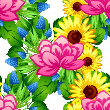 çiçek desen arka plan