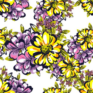 çiçek desen arka plan