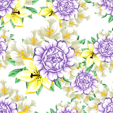 çiçek desen arka plan