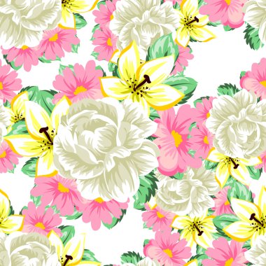 çiçek desen arka plan