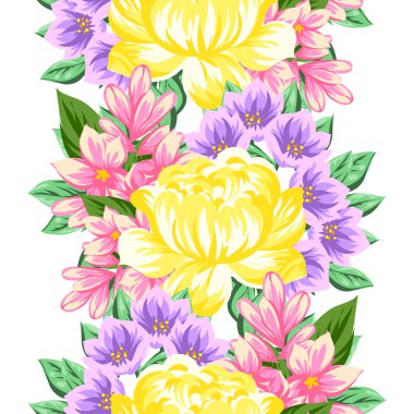 çiçek desen arka plan