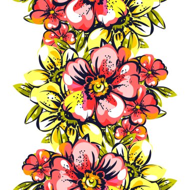 çiçek desen arka plan